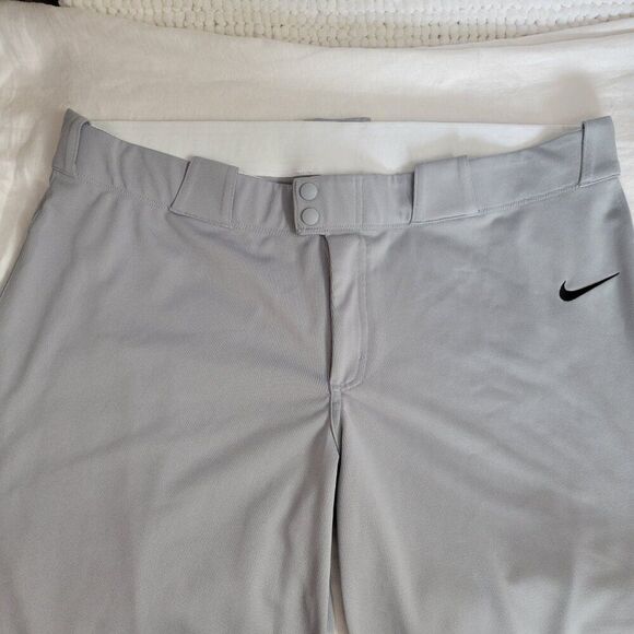 Nike Pants Baseball Team Engineered Women's XXL athletic athlete gray capri NEW - Picture 2 of 9